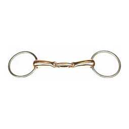 Oval Copper Mouth Loose Ring Horse Bit JP Korsteel