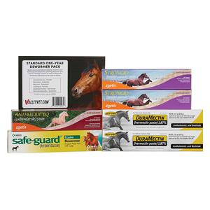 Standard One-Year Paste Horse Dewormer Pack