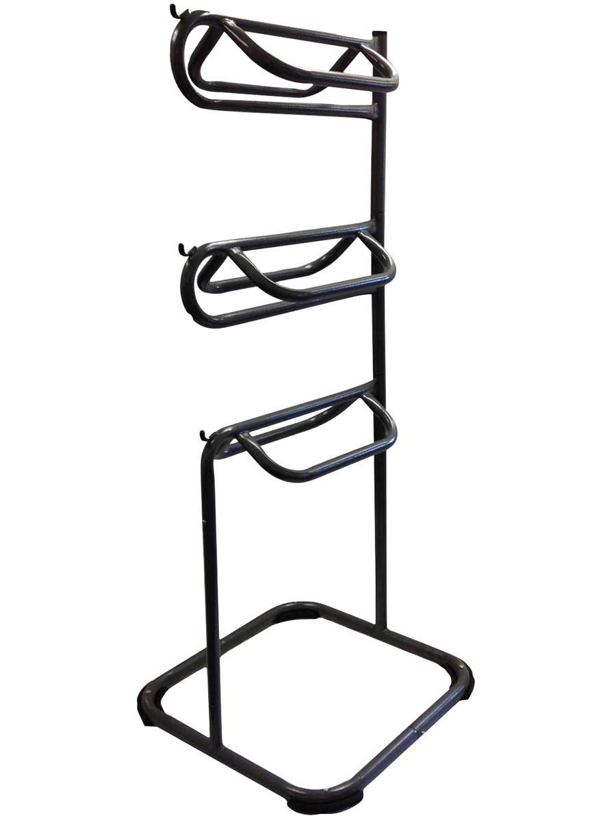 3 Tier Swivel Western Saddle Rack