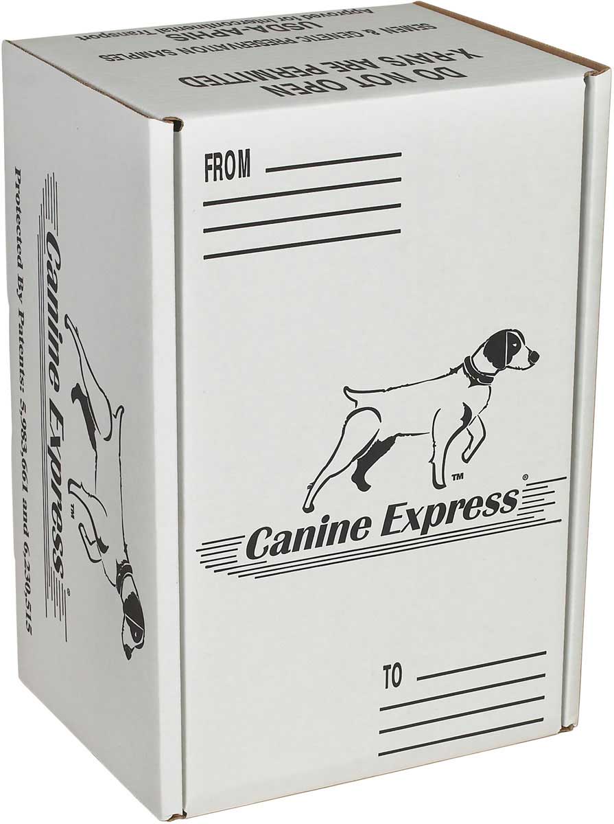 Canine express shipping box sales