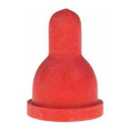 Red Rubber Lamb Nipple for Teat Bucket Item # 37659