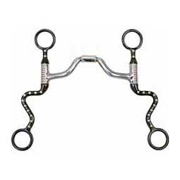 Black Steel Seven Shank 89-13335 Horse Bit Myler Bits