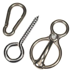 Blocker Tie Ring II-Stainless Steel Item # 38262