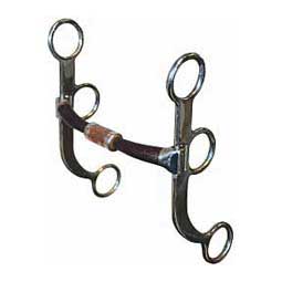 Training Shank Straight Roller Horse Bit Item # 38331