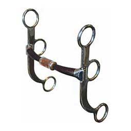 Training Shank Straight Roller Horse Bit