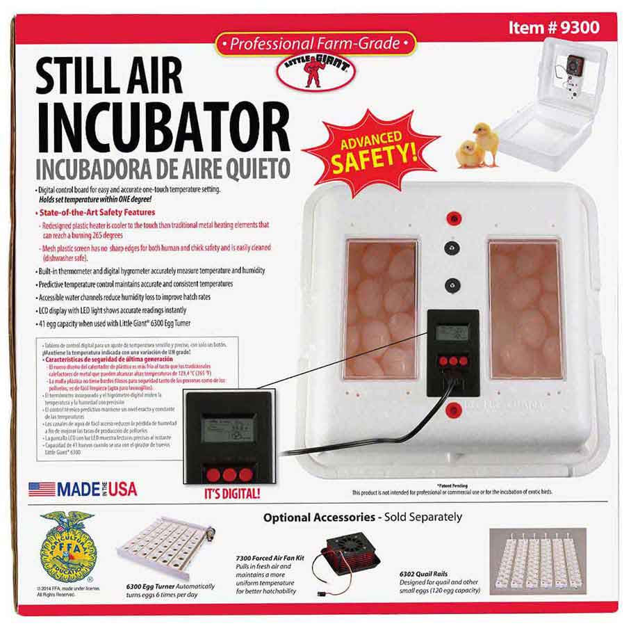 still air incubator