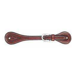 Chestnut Leather Spur Straps