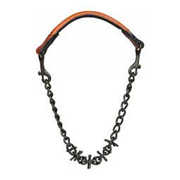 Oil Rubbed Pronged Chain Goat Collar Item # 41108