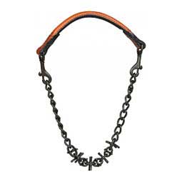 Oil Rubbed Pronged Chain Goat Collar Item # 41108
