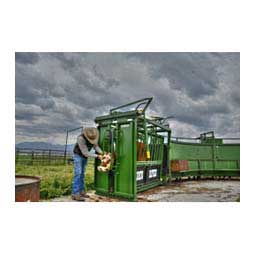 C2000 Manual Curtain Style Squeeze Chute Item # 42230