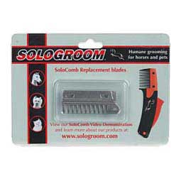 Sologroom Replacment Blades For Solocomb  Shires Equestrian Products