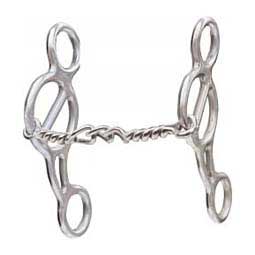 Twisted Chain Wire Short Shank Gag Horse Bit