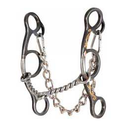 Sherry Cervi Diamond Short Shank Twisted Wire Snaffle Horse Bit