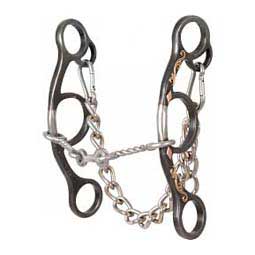 Sherry Cervi Diamond Short Shank Small Twisted Wire Dogbone Horse Bit Item # 44772