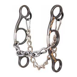 Sherry Cervi Diamond Short Shank Chain Horse Bit Item # 44773