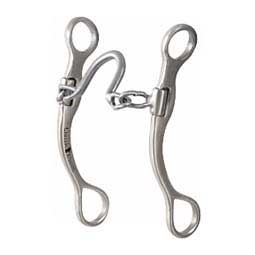 Performance Straight Shank Ported Chain Horse Bit