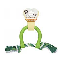 Horse Shoe Tug Dog Toy  Scott Pet