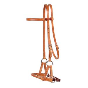 Round Leather Nose Side Pull Item # 45486