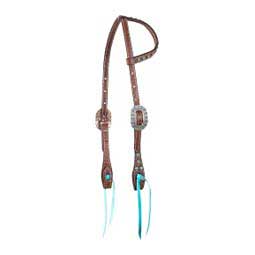 Antiqued Dots One Ear Headstall Item # 45777