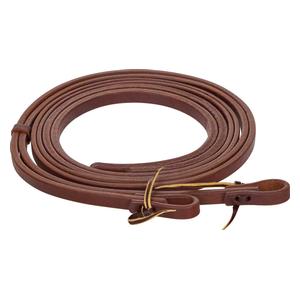 Ranch Hand Heavy Oil Harness Leather Split Horse Reins Item # 45794