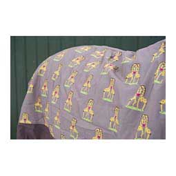 Giraffe Print Medium Weight Standard Neck Horse Blanket Item # 46060