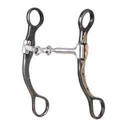 Floral Smooth Bar Dogbone Horse Bit
