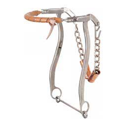 Bit Logic Stainless Steel Performance Series Hackamore Horse Bit