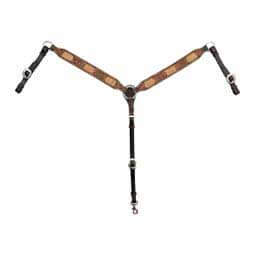 Tan Gator Horse Breast Collar  Circle Y