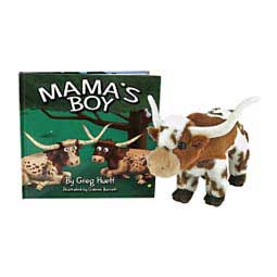 Momma's Boy Book and Woodrow the Bull Plush Toy Children's Set Item # 46612
