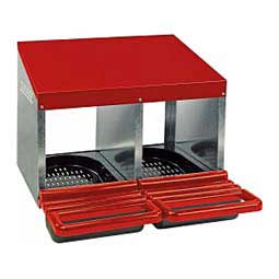 Double Galvanized and Plastic Nesting Box Item # 46631