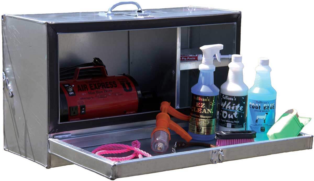 Valley Vet - Steel Mini Showcase Show Box Sullivan Supply - Show Boxes ...