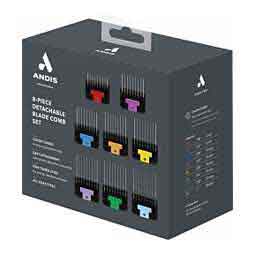 Universal 8-Piece Stainless-Steel Clipper Comb Set Item # 46978