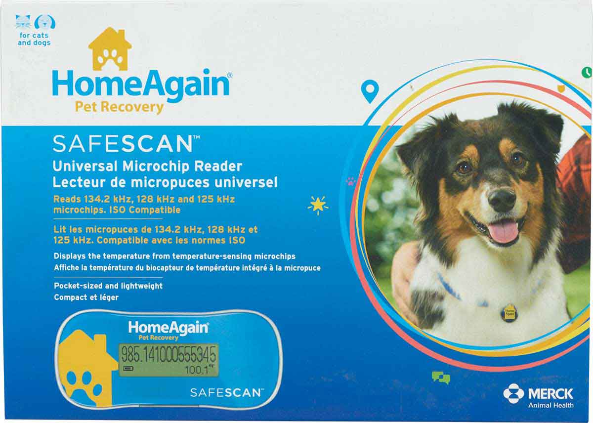 Home Again SafeScan Microchip Reader Merck Miscellaneous Safety