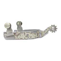 Floral Shank 3/4" Womens Spurs Item # 47323