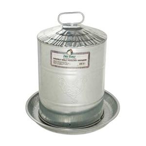 Poultry Free Range Galvanized Double Wall Drinker Item # 47734