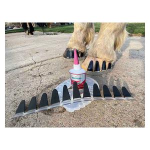 Black with Rubber 11 Finger Tab for Easyshoe Horse Boots Item # 48206