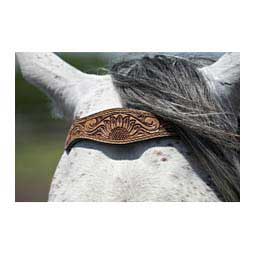Copper Sunflower 5/8" Browband Item # 48692