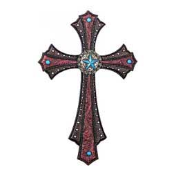 Cross with Star Concho Wall Decor J T International