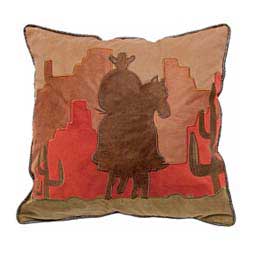 Cowboy Cactus Western Throw Pillow Item # 48878