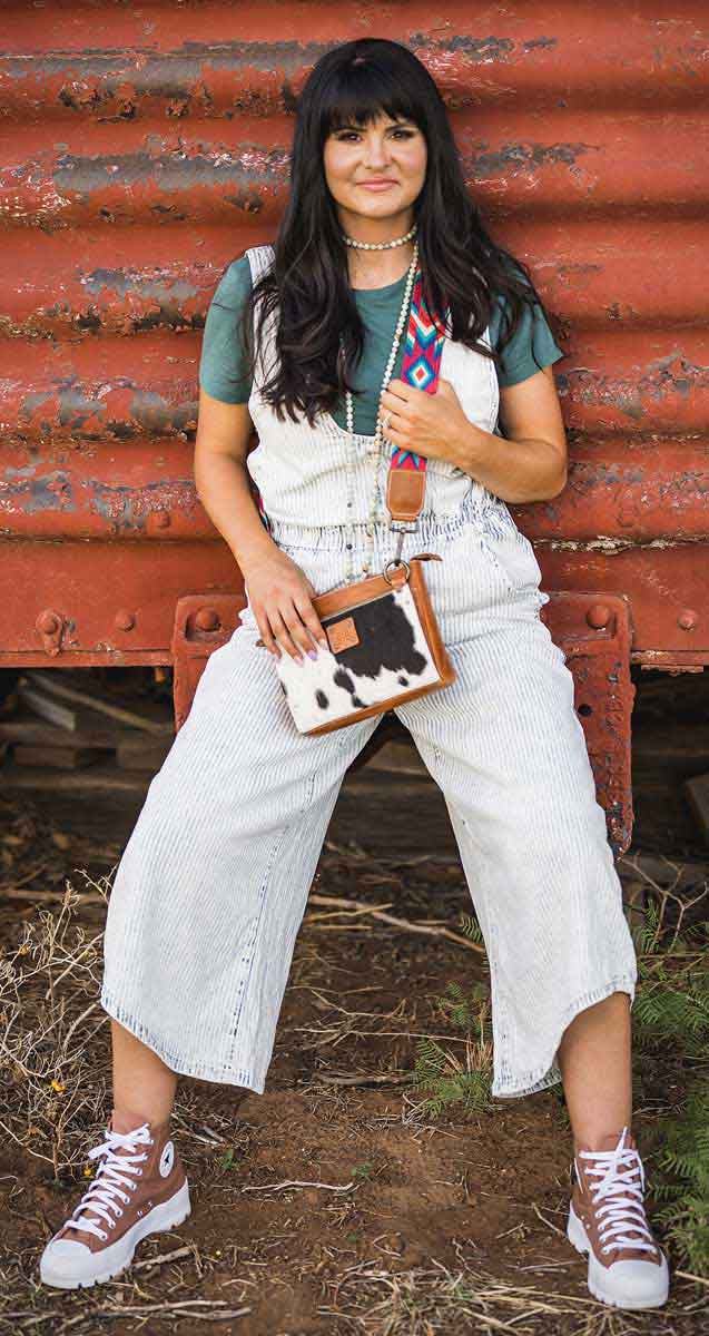 STS Ranchwear Basic Bliss Cowhide Lucy Crossbody