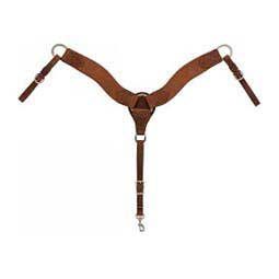 Rough Out Roper Breast Collar Weaver Leather