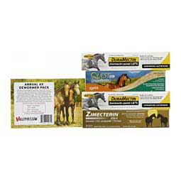 Annual 4x Horse Dewormer Pack Item # 50399