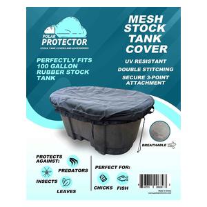 Mesh Stock Tank Cover for Oval Tanks Item # 50568