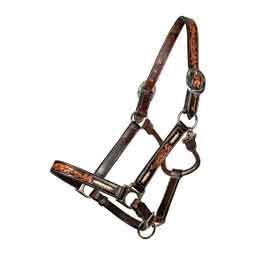 Heritage Rawhide Braid Horse Halter Item # 50817