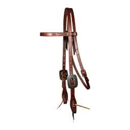 Ranch 5/8-in Rasp Buckle Horse Headstall Item # 50834