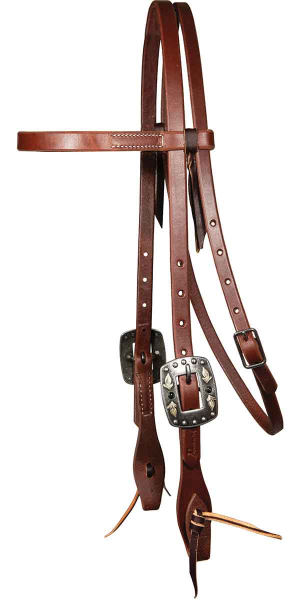 Tough 1 Premium Harness Browband Tie End Headstall