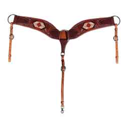 Contoured 1 3/4-in Arrowhead Horse Breast Collar Item # 50840