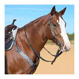Swell Cheek 5/8-in One Ear Horse Headstall Item # 50842