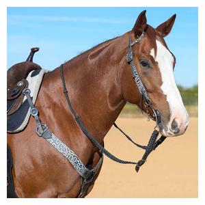 Swell Cheek 5/8-in One Ear Horse Headstall Item # 50842