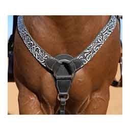 Contoured 2-in Paisley Horse Breast Collar Item # 50843